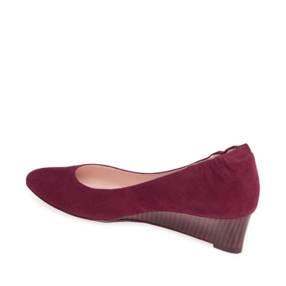 Cole Haan Kathryn Vine Purple Wedge Pump Heels 6.5 - Picture 3 of 14